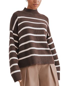 Splendid Splendid Nora Stripe Turtleneck Sweater