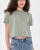 Splendid Splendid Palmer Terry Short Sleeve Tee Eucalyptus - 2