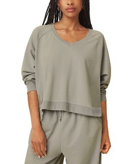 Splendid Splendid Palmer Terry V Neck Sweatshirt