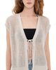 Splendid Splendid Simona Tie Front Cardigan Light Fawn - 1
