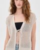 Splendid Splendid Simona Tie Front Cardigan Light Fawn - 2