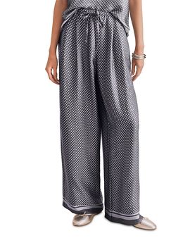 Splendid Splendid Valerie Pleated Print Pants