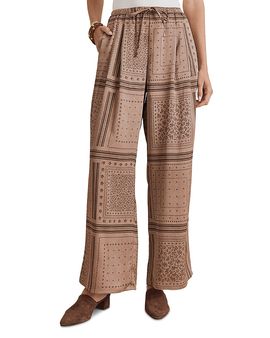 Splendid Splendid Valerie Pleated Printed Pants