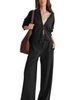 Splendid Splendid Winslow Tie Waist Wide Leg Sweatpants - 5