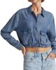 Splendid Women's Breck Cropped Chambray Jacket - 6