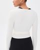 Splits59 Splits59 Bella Airweight Lite Wrap Top White - 3