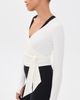 Splits59 Splits59 Bella Airweight Lite Wrap Top White - 4