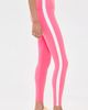 Splits59 Splits59 Clare High Waist Rigor 7/8 Ankle Leggings Strawberry/White - 5