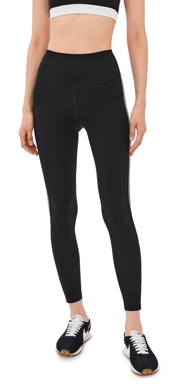 Splits59 Splits59 Layla Airweight High Waist 7/8 Leggings Black/Lentil