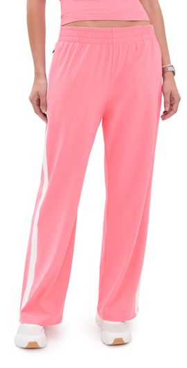 Splits59 Splits59 Maxie Rigor Track Pants Strawberry/White