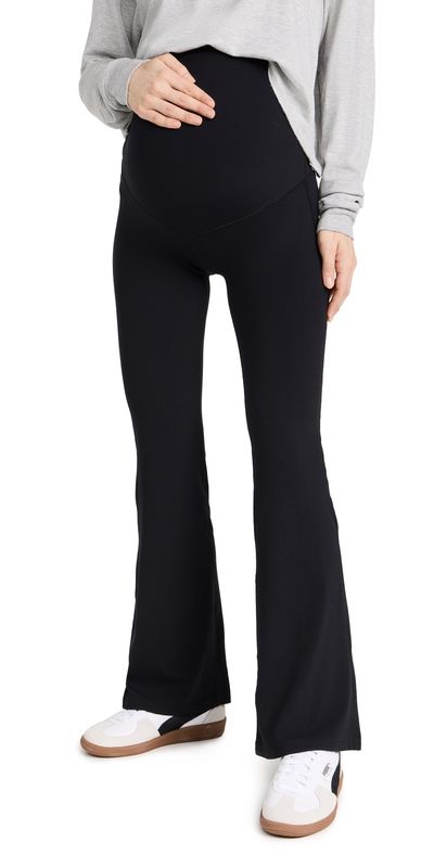 Splits59 Splits59 Raquel Airweight Maternity Flare Leggings Black