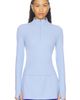 Splits59 Splits59 Tess Rigor Half Zip Waist Length Top - 1