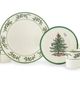 Spode Spode Christmas Tree Holly 12 Piece Dinnerware Set, Service For 4 - 1