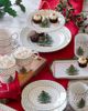 Spode Spode Christmas Tree Polka Dot Dessert Tray 12" - 3