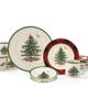 Spode Spode Christmas Tree Tartan 16 Piece Dinnerware Set, Service For 4 - 1