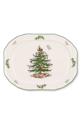 Spode Spode Sculpted Christmas Tree Platter