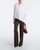 Sportmax Sportmax Asymmetric cotton poplin shirt - 6