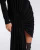 Sportmax Sportmax Asymmetric gathered jersey minidress - 4
