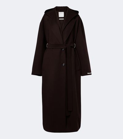 Sportmax Sportmax Belted virgin wool coat