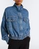 Sportmax Sportmax Denim bomber jacket - 5