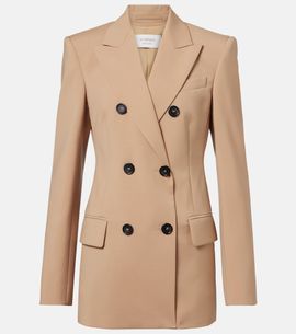 Sportmax Sportmax Double-breasted virgin wool blazer