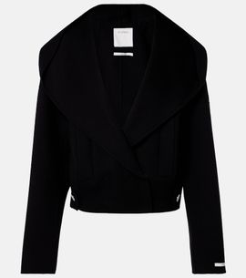 Sportmax Sportmax Double-breasted wool jacket