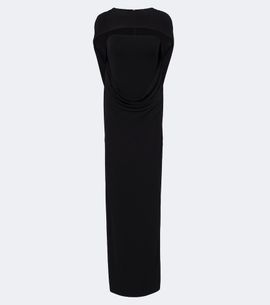 Sportmax Sportmax Draped jersey maxi dress