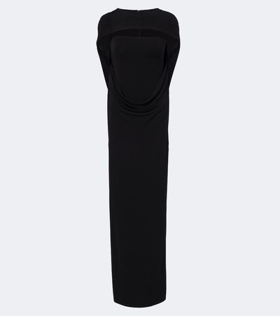 Sportmax Sportmax Draped jersey maxi dress