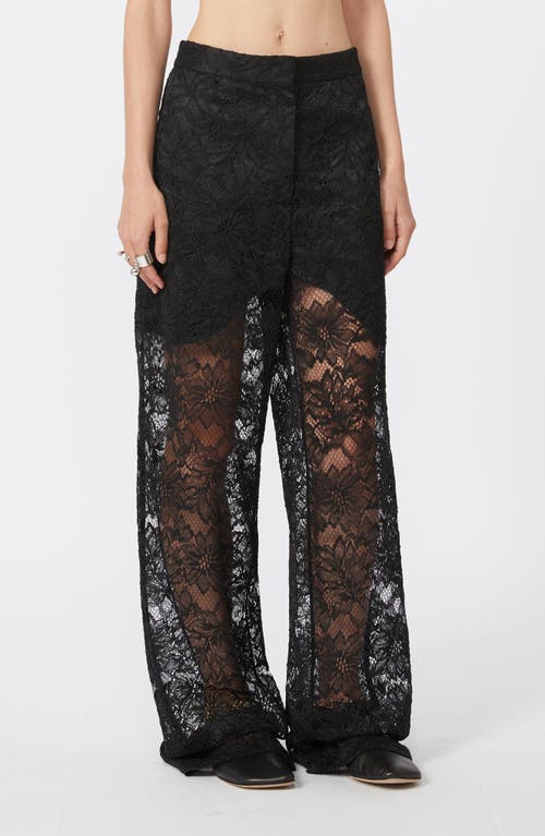 SPORTMAX SPORTMAX Lace Wide Leg Pants