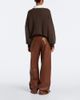 Sportmax Sportmax Leather barrel-leg pants - 6