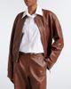 Sportmax Sportmax Leather bomber jacket - 2