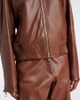 Sportmax Sportmax Leather bomber jacket - 4