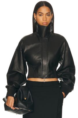 Sportmax Sportmax Ossido Leather Jacket
