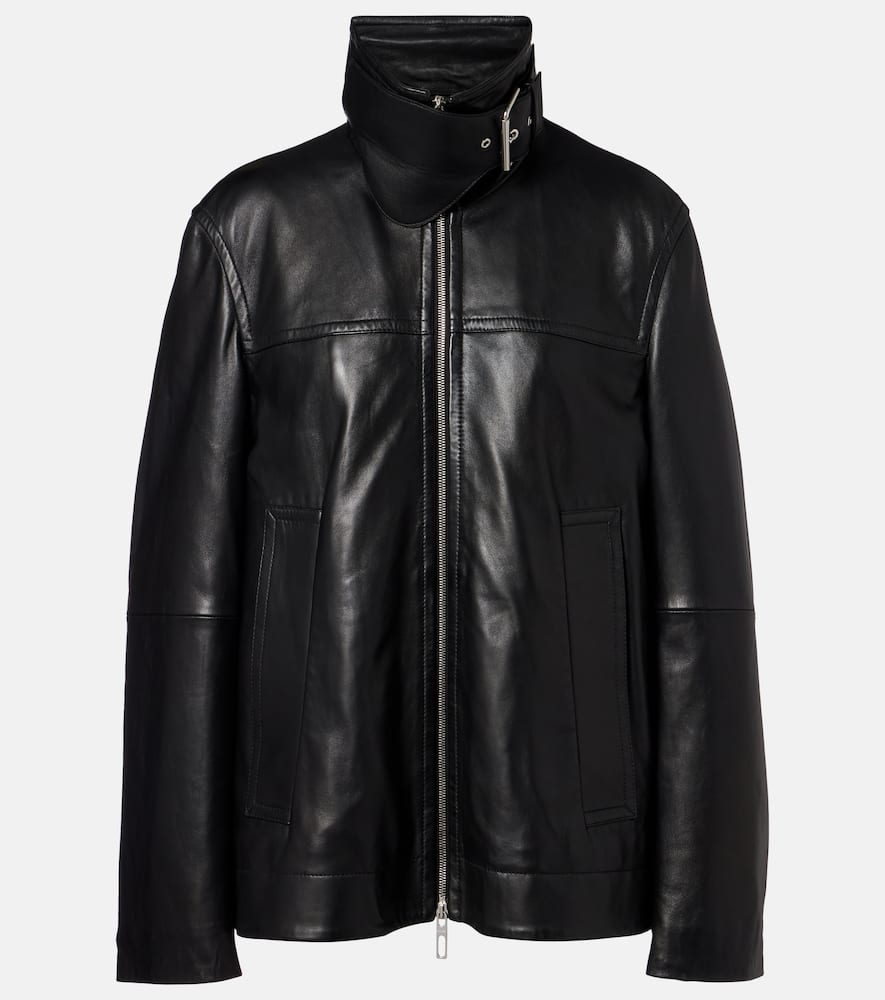 SPORT MAX　レザージャケット Sportmax - Oversized leather jacket