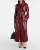 Sportmax Sportmax Paste leather trench coat - 2