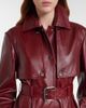 Sportmax Sportmax Paste leather trench coat - 4