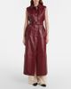 Sportmax Sportmax Paste leather trench coat - 7
