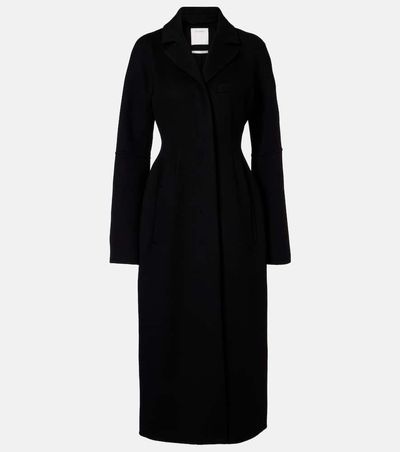 Sportmax Sportmax Peplum virgin wool coat
