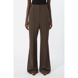SPORTMAX SPORTMAX Pintuck Knit Flare Leg Pants