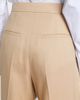 Sportmax Sportmax Pleated cotton-blend straight pants - 5