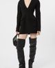 SPORTMAX SPORTMAX Plunging V-Neck Minidress - 3