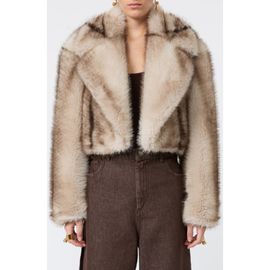 SPORTMAX SPORTMAX Quantum Faux Fur Jacket