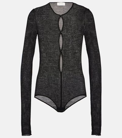 Sportmax Sportmax Rib-knit bodysuit