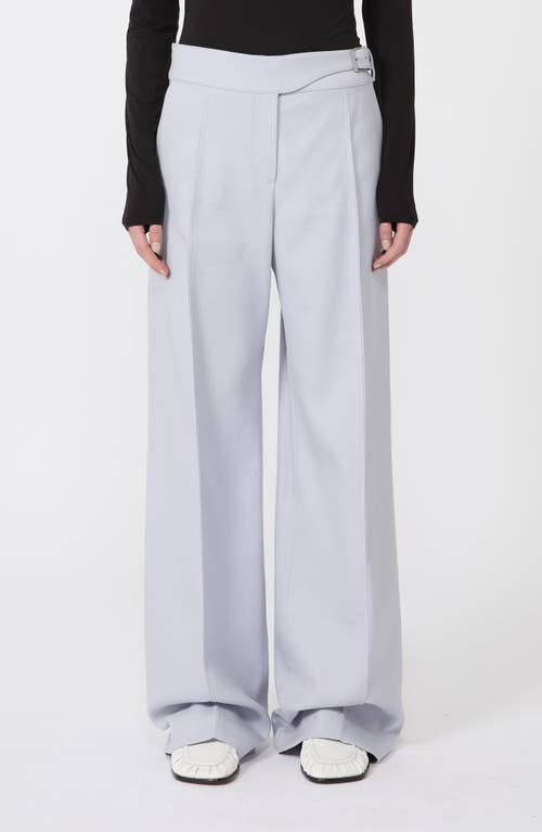 SPORTMAX SPORTMAX Salita Cotton Blend Twill Wide Leg Pants