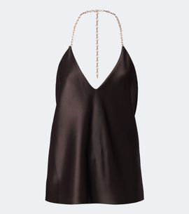 Sportmax Sportmax Satin halterneck top