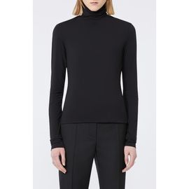 SPORTMAX SPORTMAX Stone Scrunch Neck Stretch Jersey Top