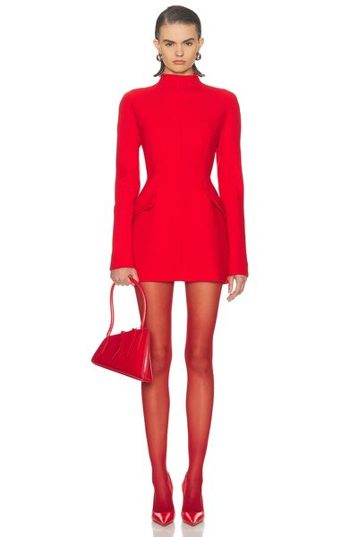 strapless open back dress Apple for Teacher