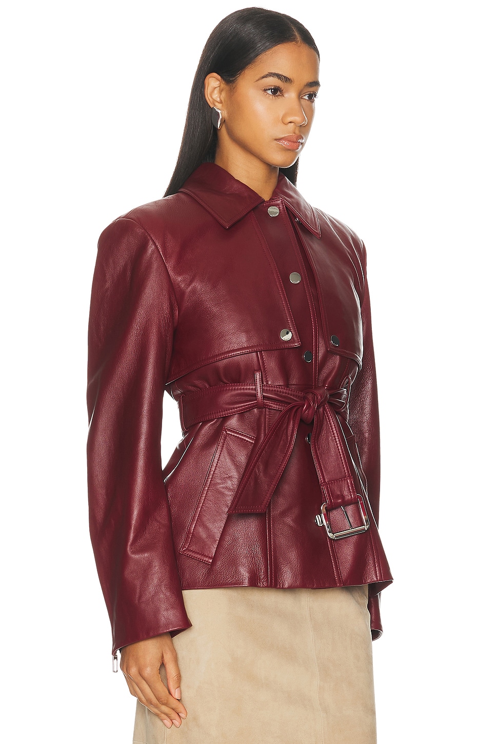 Sportmax - Tenzone Leather Jacket
