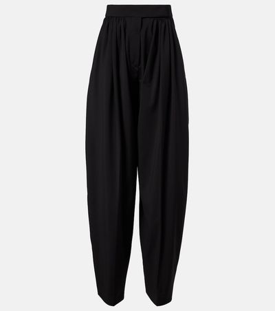 Sportmax Sportmax Virgin wool pleated balloon pants