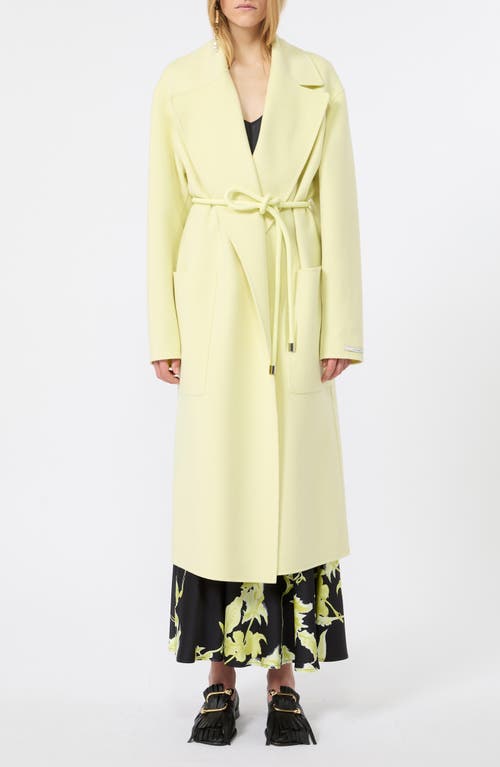 SPORTMAX SPORTMAX Zannata Belted Vigin Wool Trench Coat